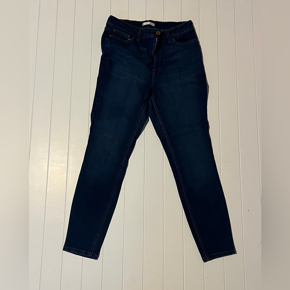 LC Lauren Conrad Dark Blue Skinny Jeans
